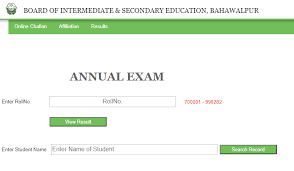 1st Year 11th Class Result 2023 Bise Bahawalpur Board