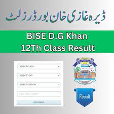 2nd Year 12th Class Result 2023 BISE DG khan Board